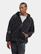Ανδρική Ζακέτα Fleece με Κουκούλα Ink Multi