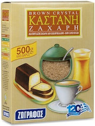 Brown Raw Sugar Brown Crystal Zografos 500 g