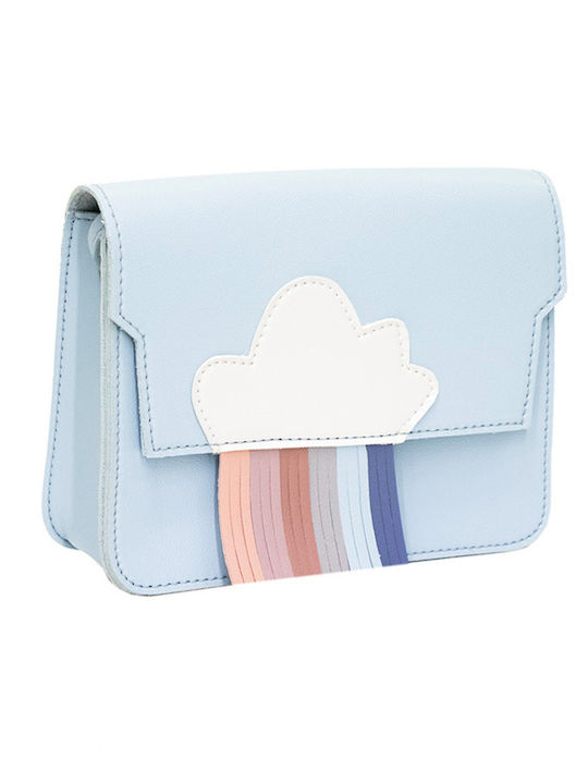 Yuko.B Kinder Rucksack Umhängetasche Blau 17cmx6cmx13cmcm