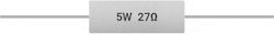 Οριζόντια Αντίσταση 27ohm 5W (1τμχ)