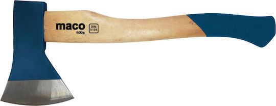 Maco 0132320 Axe Shredding Length 36cm and Weight 500gr with Wooden Handle
