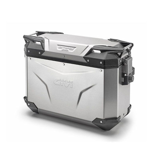 Givi Trekker Outback Моноключ Мотоциклетен Куфар Дясна в Сребрист цвят
