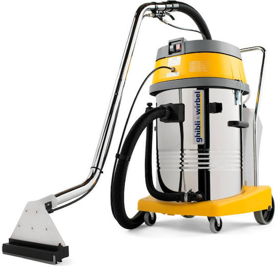 Ghibli & Wirbel M26 I CEME Vacuum Wet / Dry 1900W with Stainless Bin 26lt
