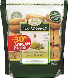 Παξιμάδι Λαδιού Τύπου Κυθήρων Το Μάννα (500 g) + 30% Δωρεάν Προϊόν