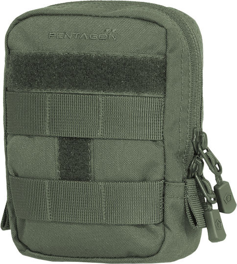 Pentagon Victor Utility Pouch Military Pouch Belt made of Cordura Olive Green 0.9lt