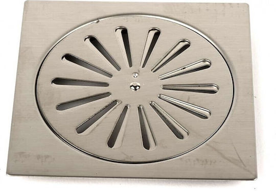 Interflex Oțel inoxidabil Grătar cu Dimensiune 12x12cm Argintiu