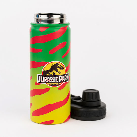 Grupo Erik Kids Water Bottle Dinosaur Aluminium with Screw Cap Non Spill 500ml