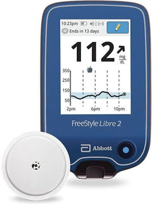 Abbott FreeStyle Libre 2 Blutzuckermessgerät Mit Blitzfunktion ohne Austauschsensor