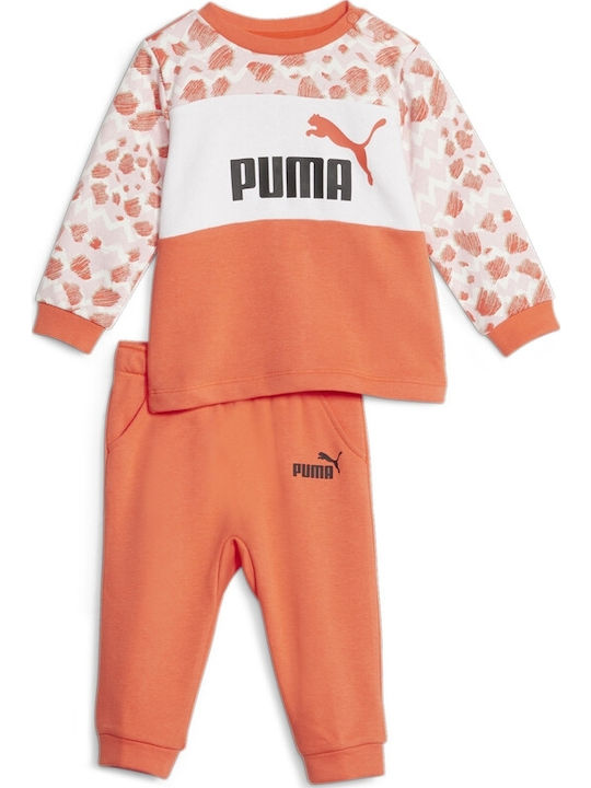 PUMA ESS Mix Mtch Trening Pentru Copii Portocaliu