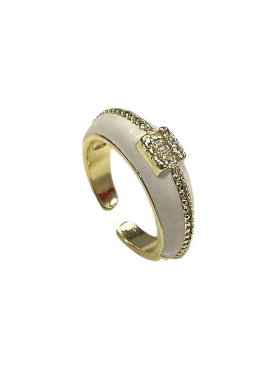 Intimonna Women's Ring Gold Plated