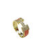 Intimonna Women's Ring Gold Plated