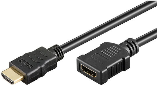 Goobay Cable HDMI male - HDMI female 2m Black