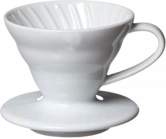 Feggrini J04 Coffee Dripper Κεραμικό Λευκό