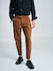 P/Coc Men's Trousers Brown