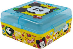 Stor πολλαπλές θήκες Kids Lunch Plastic Box Multicolour L13xW13xH6cm