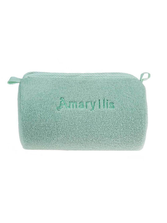 Amaryllis Slippers Damen Necessaire in Grün Farbe 10cm