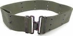 Military American Type Belt 57mm Khaki