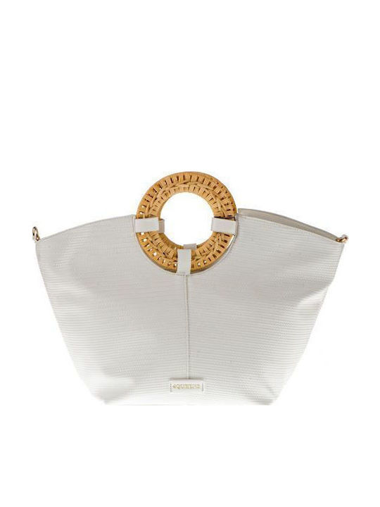 Damentasche Tote Handtasche Weiß