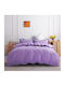 Marwa Duvet Cover Single 160x240 Purple