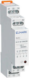 Elmark Ρελέ Ράγας Ισχύος 16A με Τάση 24V