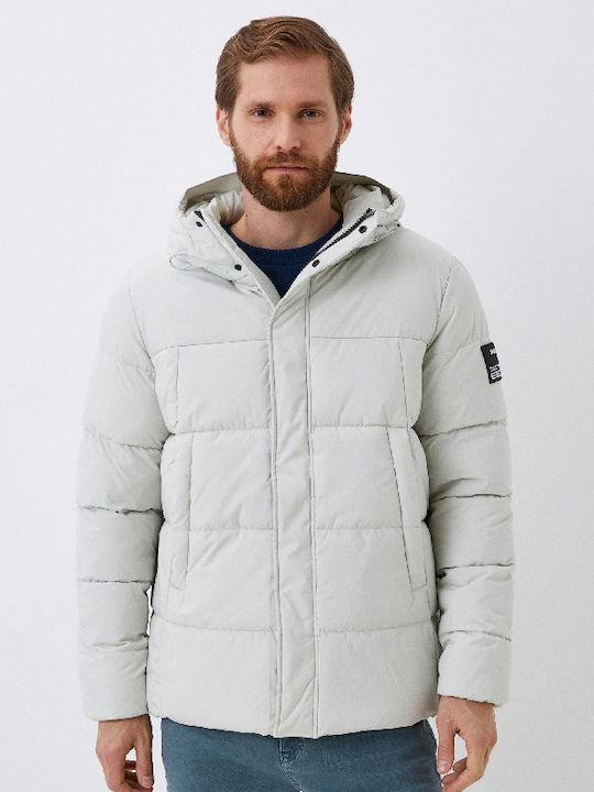 Jachetă de iarnă Puffer Bej