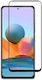 Nuglas 5D Full Face Tempered Glass Μαύρο (Xiaomi Redmi Note 12 4G/12