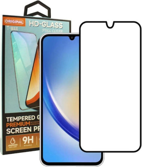 T-Max 3D Full Glue Full Face Tempered Glass (Samsung A34)