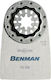 Benman Multitool Blade for Special Materials 34mm x 52mm x 0.8mm 72597