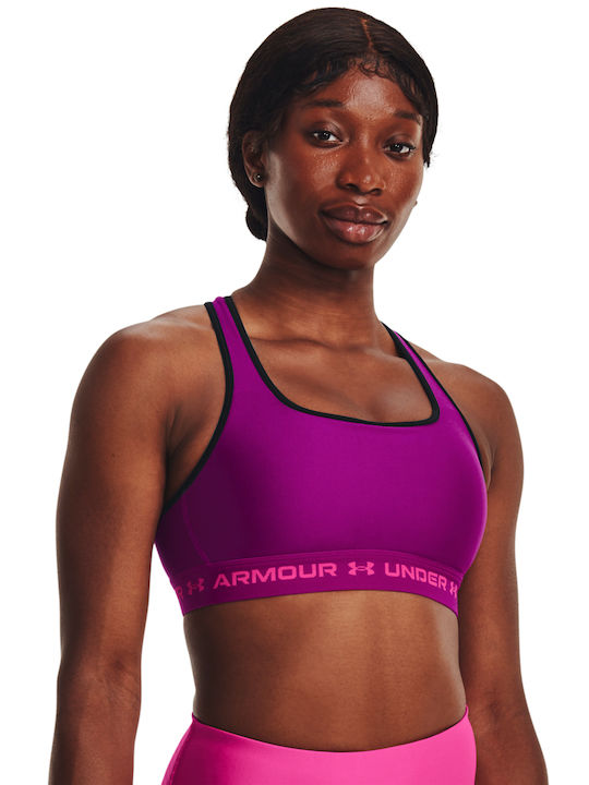 Under Armour Femei Sutien sport Fuchsia