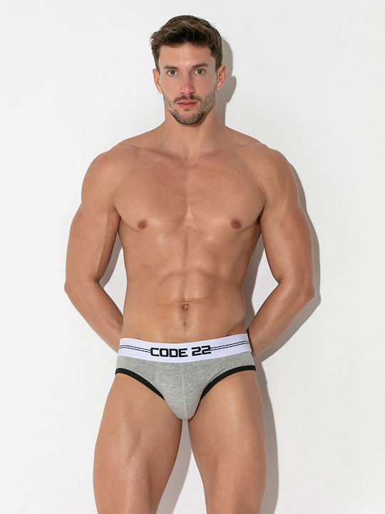 Code 22 Herren Slips Gray 1Packung