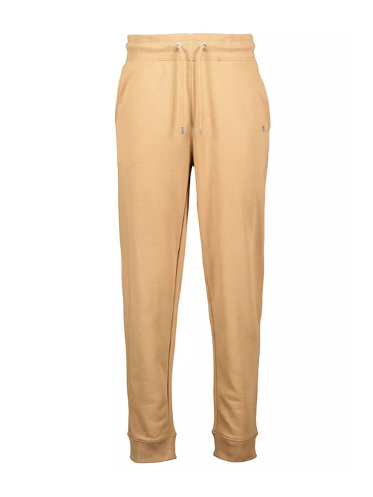 Gant Sweatpants with Elastic Beige