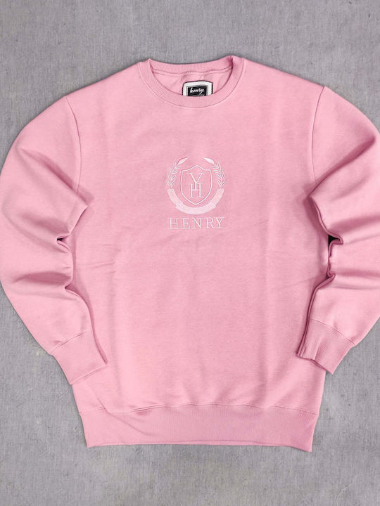 Henry Clothing Men's Sweatshirt Pink
