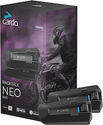 Cardo PACKTALK SLIM JBL Dual Intercom for Riding Helmet