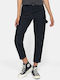 Damen Stoff Hose Schwarz