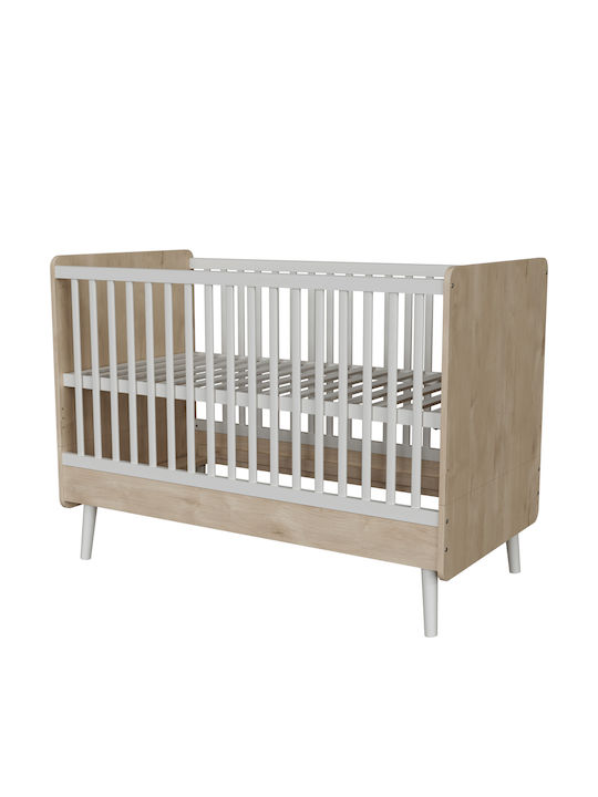 Faktum Babybett Peak Weiß für Matratze 70x140cm