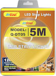 Andowl LED Strip Power Supply 12V with Yellow Light Length 5m