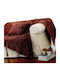 Guy Laroche Animal Armchair Throw Chenille 150x180cm Terra