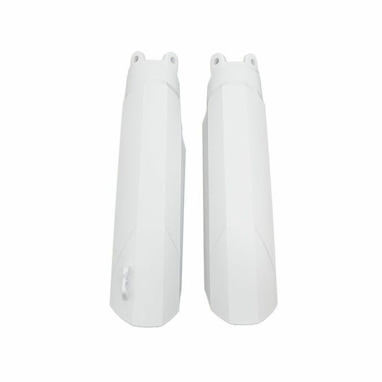 Polisport Motorcycle Front Suspension Protectors Yamaha YZ 250 White