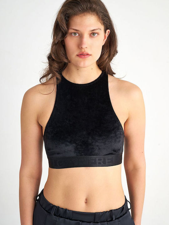 SugarFree Women's Bra without Padding Black