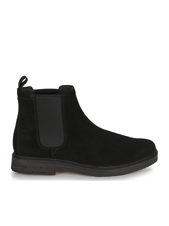 Clarkdale Suede Chelsea Boots Black