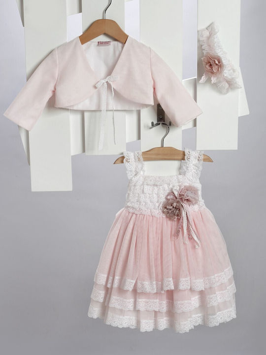 New Life Pink Baptism Clothing Set with Dress ,...
