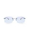 OJO Sunglasses MATA Ανδρικά Γυαλιά Ηλίου με Μπλε Μεταλλικό Σκελετό και Γαλάζιο Φακό 38OSI50092