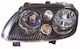 Tyc Front Lights for Volkswagen Touran