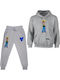 Kinder Sweatpants Set - Jogginganzug Gray 2Stück