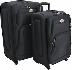 Ankor Set of Suitcases Black Set 2pcs