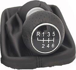 Πόμολο Ταχυτήτων για Audi A3 Mazda 6 2003-2013 Μαύρο