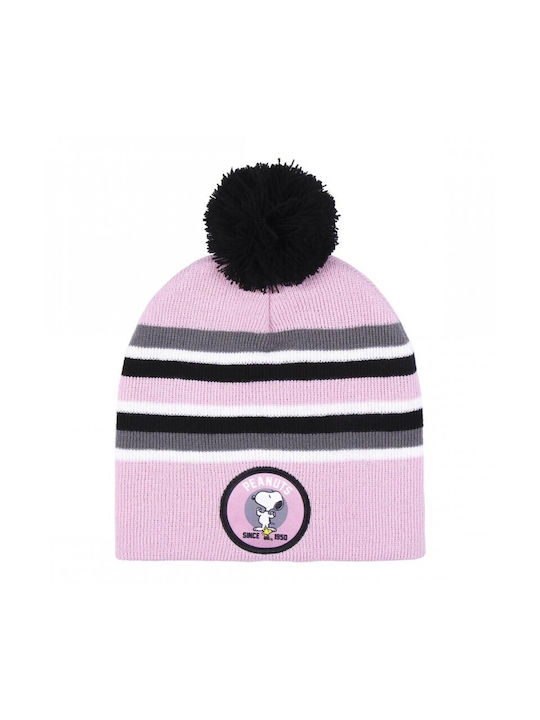 Cerda Kids Beanie Knitted Pink