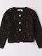 Kids Cardigan Knitted Black
