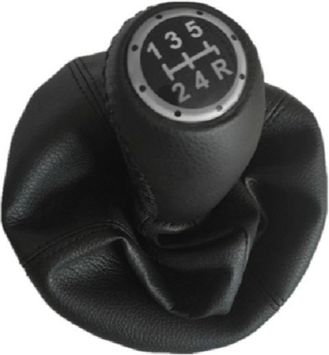 Πόμολο Ταχυτήτων για Fiat Punto Mazda 5 1999-2004 Μαύρο