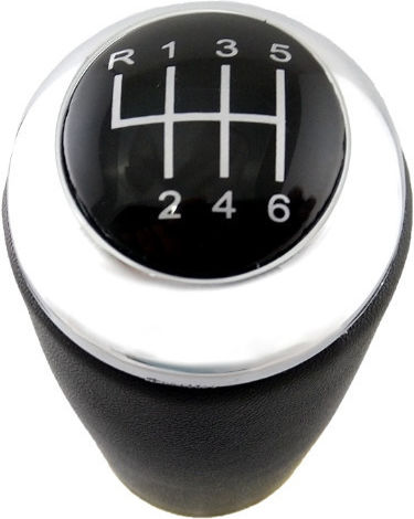 Πόμολο Ταχυτήτων για Mazda 3 / 6 2008-2013 Μαύρο